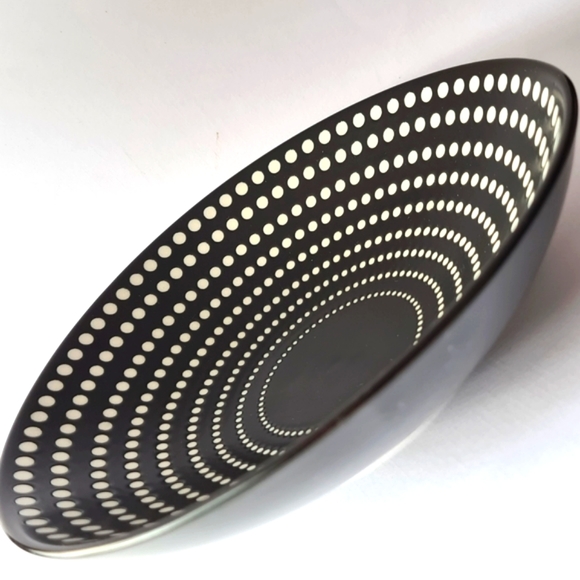Table Passion Other - Table Passion Galaxy Grey Geometric Patterned Decorative Serving Bowl